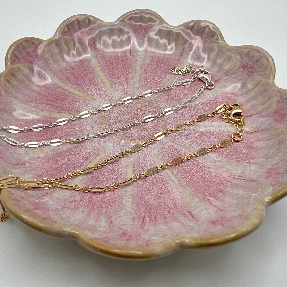 14k Gold Filled Chain Anklet - Picture 2 of 2